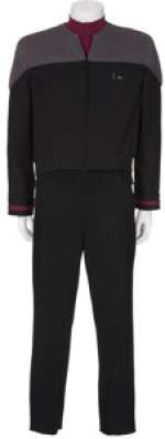 Star Trek: Nemesis - Starfleet Duty Uniform Worn by Patrick Stewart’s Stunt Doubles.... | Heritage