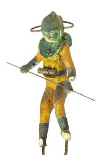 "20,000 Leagues" Deep Sea Diver Miniature Model. | Van Eaton Galleries