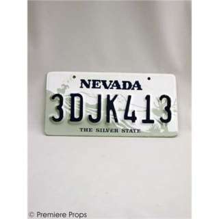 Lot 109 - TREMORS 3-Jack‘s Screenused License Plate