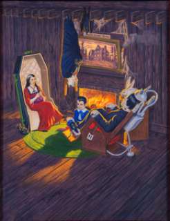 Original The Munsters "Home Sweet Home" Aurora Model Kit Box Art by James Bama (1965). | Heritage