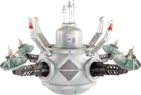 "Russian Killer" Satellite Model Miniature for CGI From Space Cowboys (Warner Bros., 2000).<...