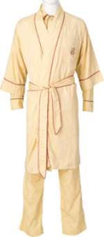 Sir Roger Moore "James Bond" Monogrammed Pajama Ensemble from Live and Let Die (Eon Prod., 1...