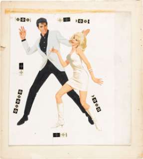 Elvis Presley Speedway Poster Art by Robert McGinnis (MGM, 1968).