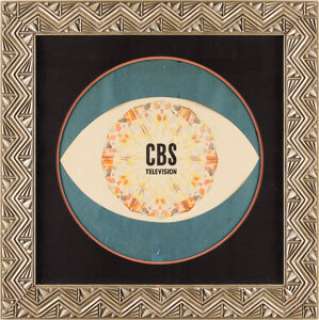 CBS Television On-Air Network Logo Hand-Painted Bumper Card Circa 1950s.... | Heritage