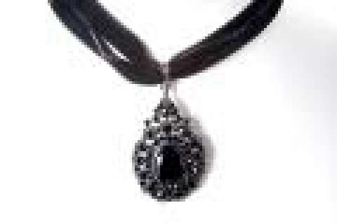True Blood | Jessica’s Black Choker with Pendant | ScreenBid