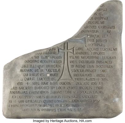 Indiana Jones and the Last Crusade (Paramount, 1989), Holy Grail Tablet. | Heritage