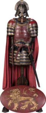 House Lannister Armory Display from Game of Thrones (HBO® Original 2011-2019). (Total: 2 Items) | Heritage