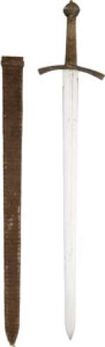 Ramsay Bolton (Iwan Rheon) Action Longsword and Scabbard from Game of Thrones (HBO® Original 2011-2019, Season 4).