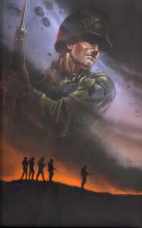 Band of Brothers (HBO Films, 2001), John Alvin Original Artwork of 506th Parachute Infantry Troops.