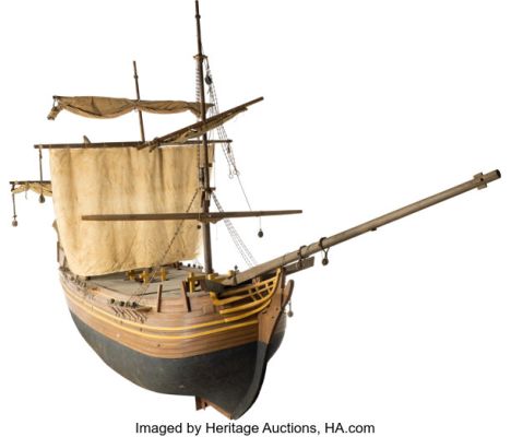 The Bounty (Dino De Laurentiis, 1984), "The Bounty" Large Scale Model Ship. | Heritage