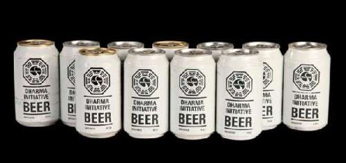 Lost | Twelve (12) cans of DHARMA-branded beer | Profiles in History