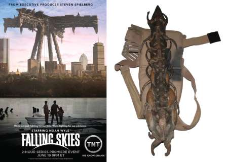 Falling Skies Harness Creature Prop Made by Todd Masters FX - 2016 | SWAU