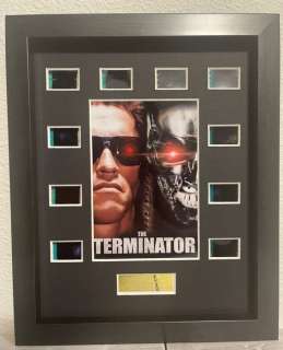 The Terminator (1984) - Arnold Schwarzenegger | The Terminator (1984) - Arnold Schwarzenegger - Framed Film Cells display with COA | Catawiki
