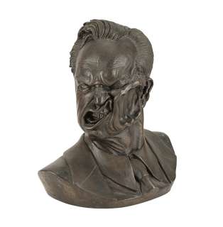 THE MATRIX REVOLUTIONS (2003) - Lot 242 - Agent Smith (Hugo Weaving) VFX Scanning Bust