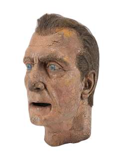 THE HOUSE THAT DRIPPED BLOOD (1971) - Lot 649 - Stuart Freeborn Collection: Philip Grayson‘s (Peter Cushing) Severed Head