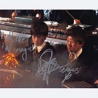 Harry Potter - Signed by Daniel Radcliffe (Harry) and Devon Murray (Seamus) | Catawiki