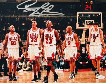 Double Team - Dennis Rodman - Signed Poster 28x35cm - JSA COA | Catawiki