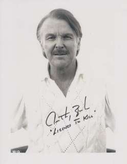 Anthony Zerbe as Milton Krest in James Bond 007 Licence to Kill 1989 - Signed Autographed 10x8 Photo - Coa