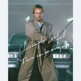 Highlander - Signed by Christopher Lambert (Connor MacLeod) | Catawiki