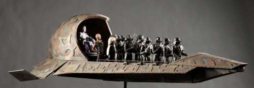 Lot 990 - Evil-Lyn’s barge/troop transport from Masters of the Universe