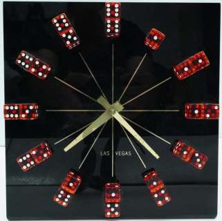 Lot 90 - 3000 Miles to Graceland Prop Las Vegas Dice Clock