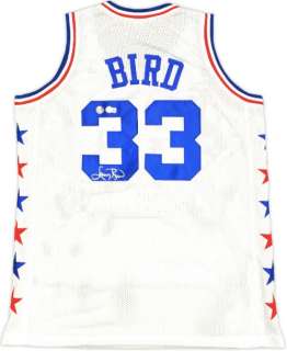 Space Jam - NBA - Larry Bird - Autograph - White Custom Basketball Jersey - With COA | Catawiki