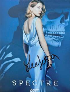 James Bond 007: Spectre - Signed by Lea Seydoux, with COA