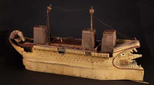 Lot 1036 - Mark Antony flagship miniature from Cleopatra