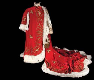 Lot 330 - Marlon Brando tunic with velvet robe from Desirée