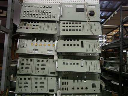 Lot of 10 Original Hollywood Prop House Science Fiction Control Panels | 20th Century Props