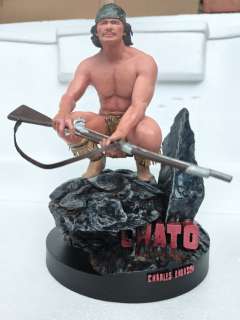 Chato’s Land - Charles Bronson - Handmade, hand painted Statue (18x25 cm) | Catawiki