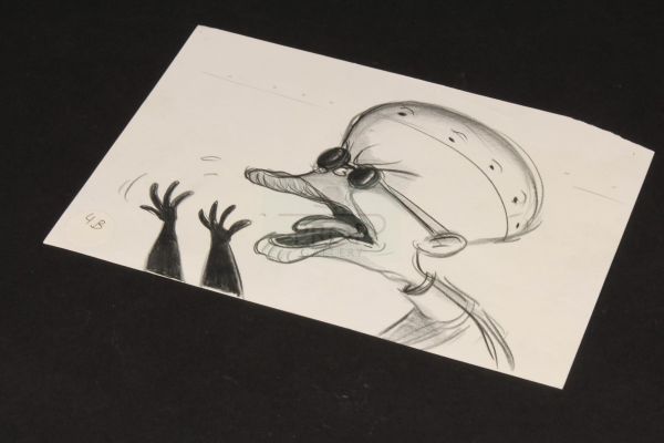 Nightmare Before Christmas (The) | Hand drawn storyboard artwork - Dr. Finkelstein | The Prop Gallery