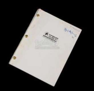 Jurassic Park (1993) | Richard Attenborough’s Personal Annotated Script | Propstore