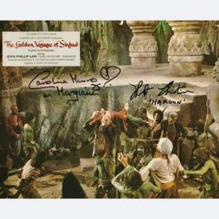 The Golden Voyage of Sinbad - Signed by Caroline Munro (Morgiana) and Kurt Christian (Haroun) | Catawiki