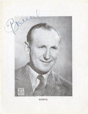 programme de théâtre - French Famous actor Bourvil | Catawiki