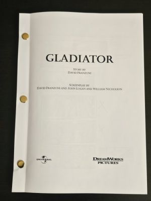 Gladiator (2000) storyboards - Russell Crowe, Joaquin Phoenix, Connie Nielsen, Oliver Reed, Djimon Hounsou - DreamWorks