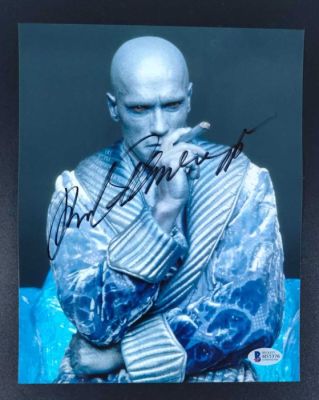 Batman & Robin - Arnold Schwarzenegger "Mr.Freeze" - Signed 8x10 Photo - Beckett COA | Catawiki
