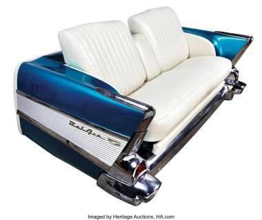 Michael Richards "Kramer‘s" 1957 Chevrolet Bel Air couch from Seinfeld. ...
