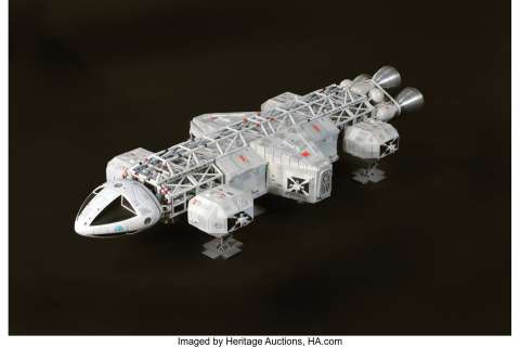 Martin Bower-built "Eagle" Transport miniature (with Laboratory Pod) from Space: 1999.... | Profiles in History