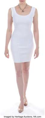 "Carly" white dress ensemble from Transformers: Dark of the Moon.... | Profiles in History