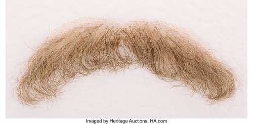 Buddy Ebsen "Jed Clampett" (2) mustaches from The Beverly Hillbillies....