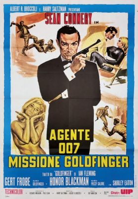 Poster - James Bond 007: Goldfinger - Sean Connery - 33C | Catawiki