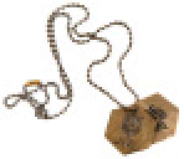 Battlestar Galactica - Lot #11 - BSG HERO Colonel Saul Tigh’s Dog Tags