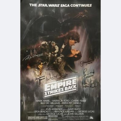 Star Wars Episode V: The Empire Strikes Back - Multi Signed By The Cast | Catawiki