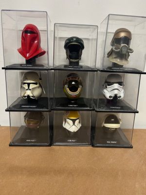 Star Wars - Lot of 9 - Helmets in vinyl cases - see images and description - Lucasfilm Ltd. | Catawiki