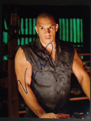 Fast and Furious - Signed by Vin Diesel, with Letter of Authenticity - Photo, Autograph | Catawiki
