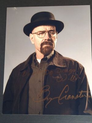 Breaking Bad - Signed by Bryan Cranston, with Letter of Authenticity - Photo, Autograph | Catawiki