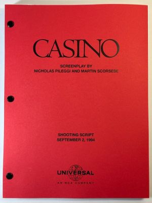 Casino (1995) - Shooting Script - Martin Scorsese - Universal | Catawiki