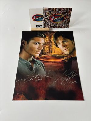 Supernatural - Duo Signed by Jensen Ackles & Jared Padalecki | Catawiki