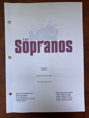 The Sopranos "Pilot Episode" - James Gandolfini, Drea de Matteo, Michael Imperioli, Tony Sirico - Chase Films | Catawiki